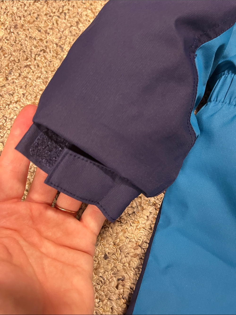 L.L. Bean Blue and Navy Toddler Snow suit - Picture 4 of 10
